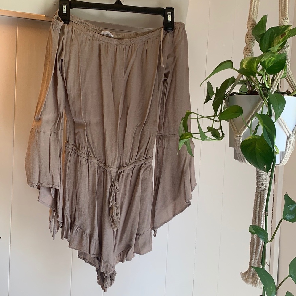 Off the shoulder romper